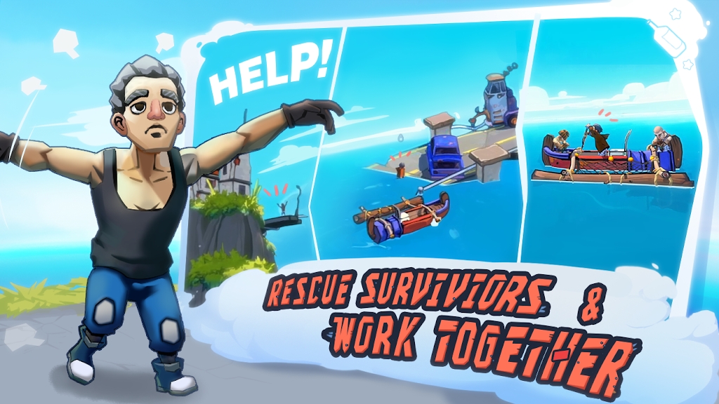 漂浮垃圾镇生存WaterworldSurvival截图5