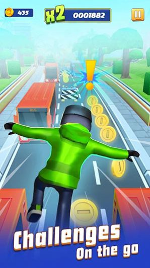 地铁朋友奔跑者(Friends Runner Game)-2