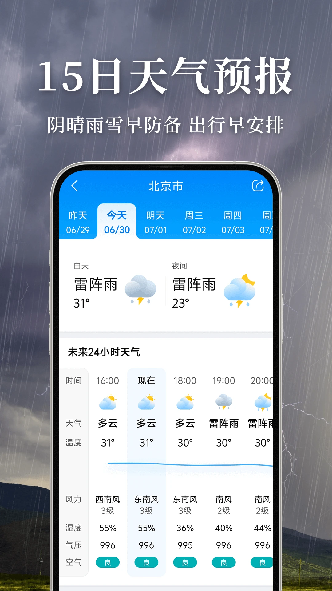 准雨天气截图3