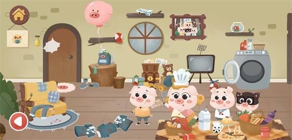 三只小猪之盖房大作战截图3